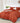 ABJHMKJ Terracotta Queen Comforter Set 3Pcs Boho Burnt Orange Tufted Comforter Soft Fluffy Embroidery Vintage Bedding Sets Boho Rust Farmhouse Bed Set(Terracotta, Queen)